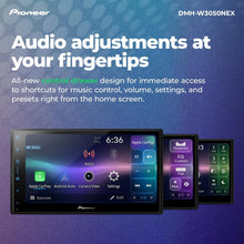 Load image into Gallery viewer, Pioneer DMH-W3050NEX 6.8&quot; Indash Media Receiver + SiriusXM Tuner