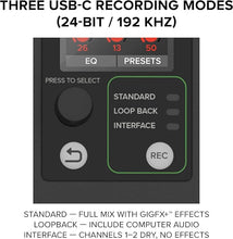Charger l'image dans la galerie, Mackie ProFX10GO Battery-powered 10-channel Mixer with USB and Enhanced Effects