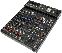 Charger l&#39;image dans la galerie, Peavey PV 10 BT 10 Channel Compact Mixing Mixer Console with Bluetooth +6 Samson Mics