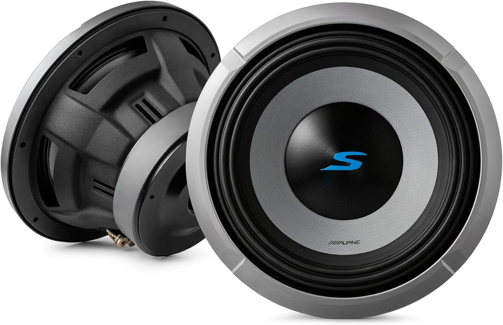 2 ALPINE S2-W10D2 10" 1800 Watt Car Audio Subwoofers DVC Dual 2-Ohm Subs