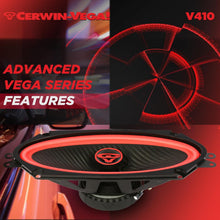 Load image into Gallery viewer, Cerwin Vega V410 2025 Edition - 4"x10" 2-Way Coaxial Full Range Speakers (4Ω) - V410