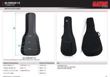 Charger l&#39;image dans la galerie, Gator Cases GL-JUMBO Lightweight Polyfoam Guitar Case For Jumbo-style Acoustic Guitars