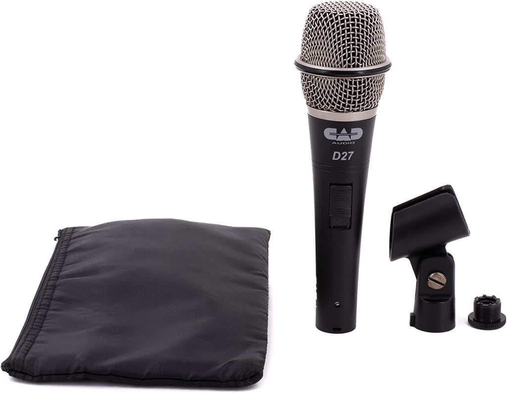 CAD Audio D27 SuperCardioid Dynamic Microphone with On/Off Switch