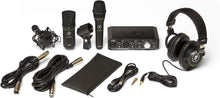Load image into Gallery viewer, Mackie Performer Bundle With ProFX6V3 Mixer EM-89D Mics and Headphones