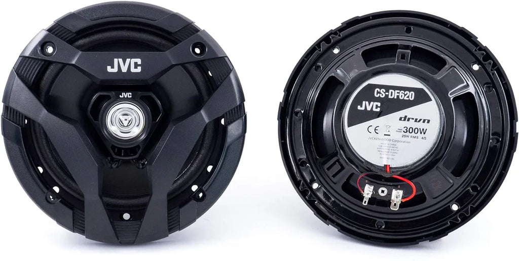 Jvc CS-DF620 600W Peak (50W RMS) 6.5" DF Series 2-Way Coaxial Car Speakers