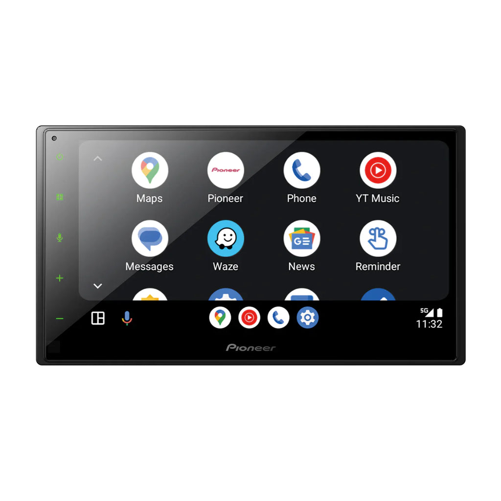 Pioneer DMH-1800NEX 6.8" Double DIN Multimedia Receiver + Kit Fit 14-18 Chevy 1500