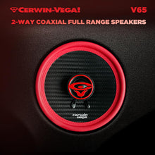 Load image into Gallery viewer, Cerwin Vega V65 2025 Edition - 6.5" 2-Way Coaxial Speakers (4Ω)