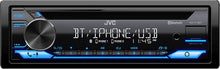 Charger l&#39;image dans la galerie, JVC KD-T710BT Single Din Bluetooth CD, MP3, USB, AUX Input AM/FM Radio High Power