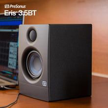 Load image into Gallery viewer, PreSonus Eris 5BT Bluetooth Studio Monitors, Pair — 5&quot; Powered, Active Monitor Speakers for Near Field Music Production, Audio Mixing &amp; Recording