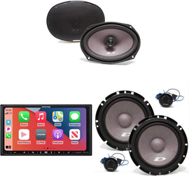 Alpine iLX-407 Receiver & SXE-1751S 6.5