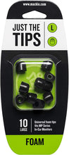 Charger l'image dans la galerie, Mackie MP Series Large Foam Black Tips Kit