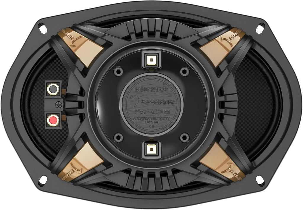 Diamond Audio MS692NEO2 NEO Series 6"x9" 2-Way 2Ω Coaxial Speakers