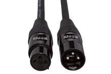 Load image into Gallery viewer, Hosa HMIC-010 Pro Microphone Cable, REAN XLR3F to XLR3M Connectors, 10 feet