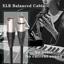Charger l'image dans la galerie, 2 MR DJ CXMXF100 100' XLR Male to XLR Female Microphone Balanced Instrumental Dj XLR Interconnect Cable