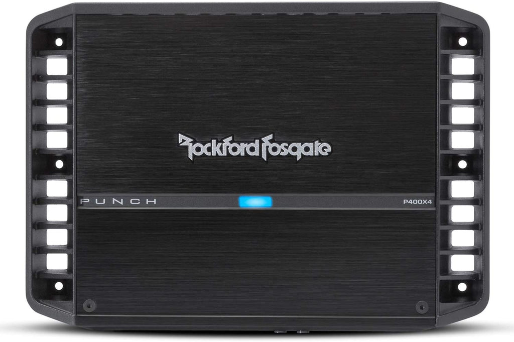 Rockford Fosgate P600X4 600W Punch Series 4-Channel Stereo Class AB Car Power Amplifier