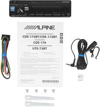 Charger l&#39;image dans la galerie, ALPINE UTE-73BT Digital Media Advanced Bluetooth Car Receiver w/AUX/USB+Remote