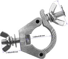 Load image into Gallery viewer, MR TRUSS TC9 Universal 2&quot; Heavy Duty Pro Aluminum Stage Lighting Clamp Mounting