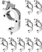 Load image into Gallery viewer, 10 MR TRUSS TC5 Universal 2&quot; Heavy Duty Pro Aluminum Stage Lighting Clamp Mounting