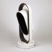 Load image into Gallery viewer, 2-in-1 PTC Ceramic Heater &amp; Fan Remote 3 Modes Safety Grid White
