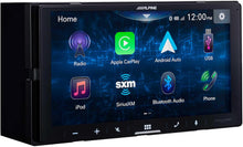 Load image into Gallery viewer, Alpine iLX-W670 7&quot; Mechless Bluetooth Car Receiver Deck with Sirius Tuner and Voxx HD Wide Angle Backup Camera Bundle. Android and iPhone Bluetooth Integration for Android Auto and Apple Car Play