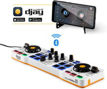 Load image into Gallery viewer, Hercules DJControl Mix Bluetooth Wireless DJ Controller Bundle with Headphone