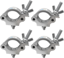Load image into Gallery viewer, 4 MR TRUSS TC4 Universal 2&quot; Pro Aluminum Stage Lighting Clamp Mounting