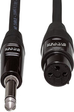 Charger l&#39;image dans la galerie, Hosa HMIC-025HZ Pro Microphone Cable, REAN XLR3F to 1/4 in TS, 25 ft