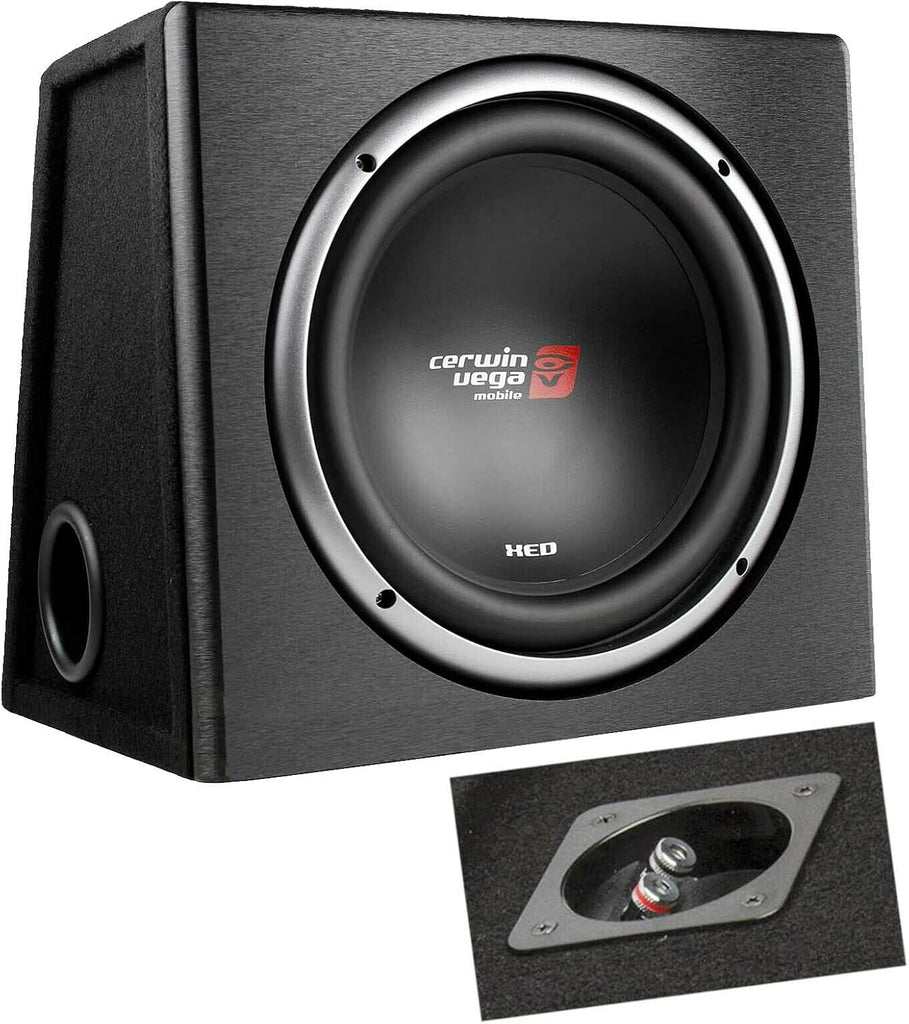 Cerwin Vega XE10SV XED Series 10" Subwoofer Vented Enclosure