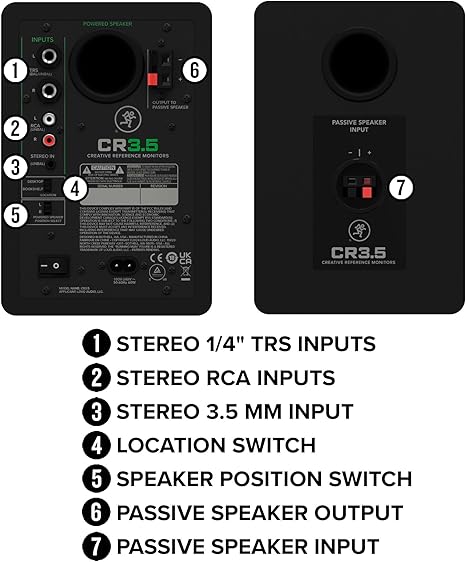 Mackie CR8BT 8-inch Powered Bluetooth Studio Monitors
