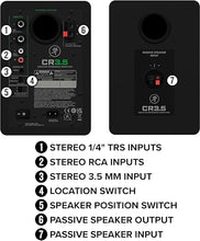 Charger l'image dans la galerie, Mackie CR8BT 8-inch Powered Bluetooth Studio Monitors
