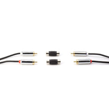 Load image into Gallery viewer, Absolute FF-100B-100 Gold RCA Female-to-Female Coupler Adapter 100 Pack