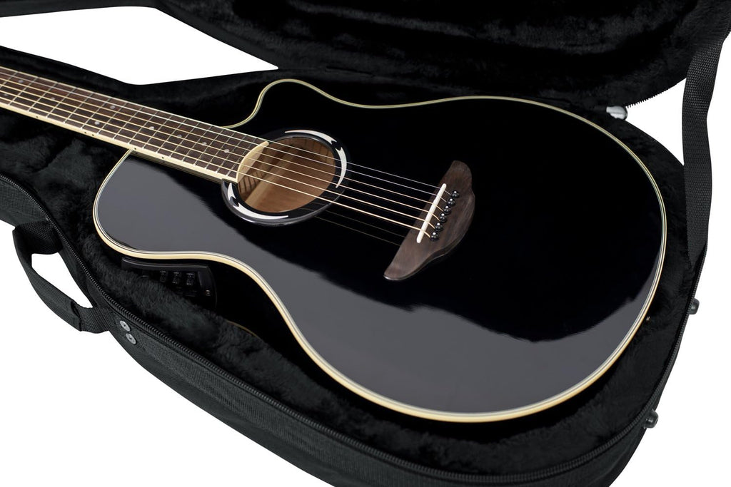 Gator Cases GL-JUMBO Lightweight Polyfoam Guitar Case For Jumbo-style Acoustic Guitars