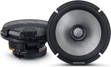 Charger l&#39;image dans la galerie, Alpine R2-S65 600W Peak 6.5&quot; R-Series 2-Way Coaxial Speakers with Magnesium Hard-Dome Tweeters