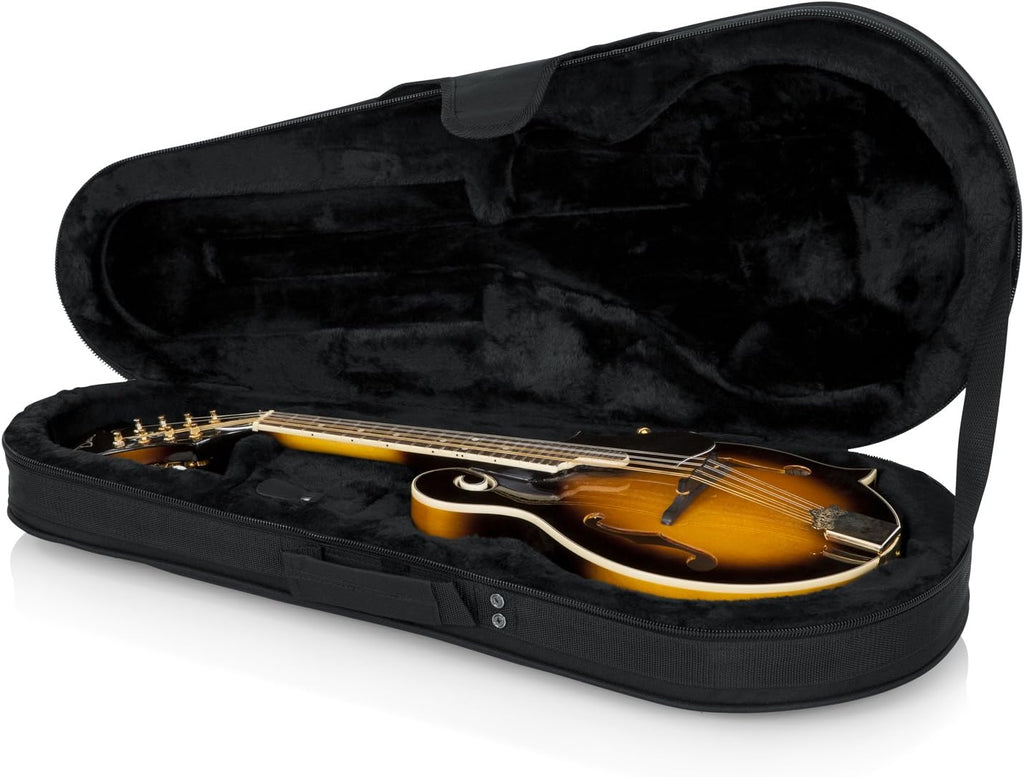 Gator Cases GL-MANDOLIN Lightweight Polyfoam Mandolin Case; Fit's Both 'A' and 'F' Body Styles