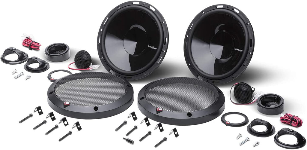 2 Rockford Fosgate Punch P165-SI 240W Peak (120W RMS) 6.5" 2-Way Component System with Internal Crossover