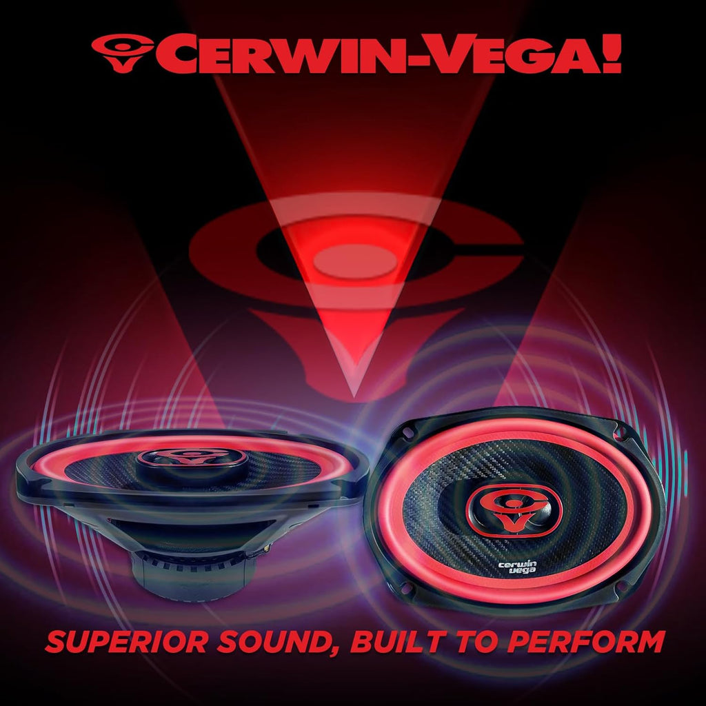 Cerwin Vega V693 2025 Edition - 6"x9" 3-WAY FULL RANGE SPEAKERS