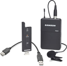 Charger l&#39;image dans la galerie, Samson XPD2 Lavalier USB Digital Wireless System with Lavalier Microphone and USB Stick Receiver, Works with Computers and Samson Expedition Portable PA Systems