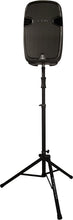 Charger l&#39;image dans la galerie, Ultimate Support TS-100B Air-Powered Series® Lift-assist Aluminum Tripod Speaker Stand with Integrated Speaker Adapter