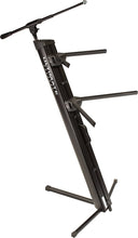 Load image into Gallery viewer, Ultimate Support AX-48 Pro Plus Series Two-tier Portable Column Keyboard Stand