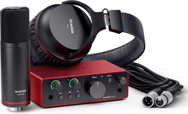 Focusrite Scarlett Solo Studio USB Audio Interface & Recording Bundle