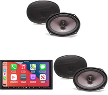 Charger l&#39;image dans la galerie, Alpine iLX-407 7-Inch Multimedia Receiver Apple Carplay and Android Auto &amp; 2 Pairs Alpine SXE-6926S 6x9 Coax Speakers