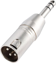 Charger l&#39;image dans la galerie, MR DJ XMTRS 1/4&quot; TRS to Balanced XLR Male Adapter