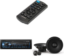 Load image into Gallery viewer, Alpine UTE-73BT, RUE-4360 Remote w/EL-E65C-G 6.5&quot; Component Speaker Set