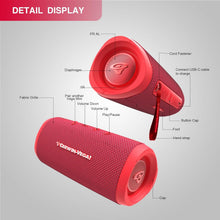 Load image into Gallery viewer, Cerwin Vega VMRD Vega Mini Red Portable Compact Powerhouse Bluetooth Speaker