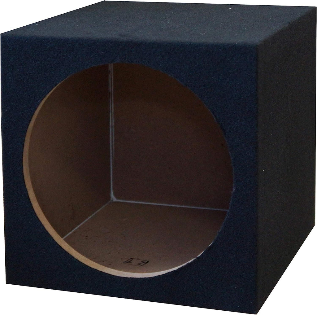 Absolute Axis AX1000 10" 1000W Power Subwoofer & Sealed Enclosure Box & 4 Gauge Amp Kit