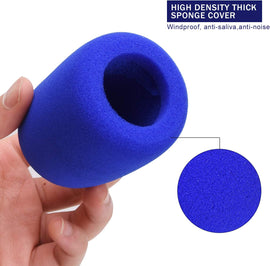 MR DJ SPONGE-C5 5 PCS 5 Color Microphone Sponge Foam Microphone Covers Handheld