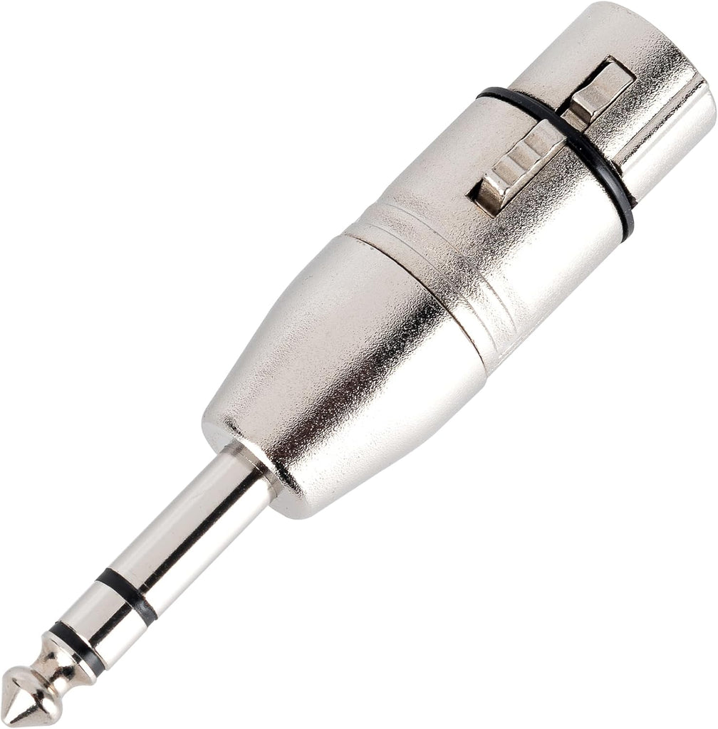 MR DJ XFTRS 1/4" TRS to Balanced XLR Female Adapter