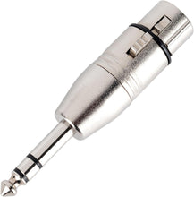 Charger l&#39;image dans la galerie, MR DJ XFTRS 1/4&quot; TRS to Balanced XLR Female Adapter