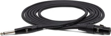 Load image into Gallery viewer, Hosa HMIC-005HZ Pro Microphone Cable - REAN XLR Female to 1/4-inch TS Male - 5 foot