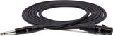 Hosa HMIC-005HZ Pro Microphone Cable - REAN XLR Female to 1/4-inch TS Male - 5 foot